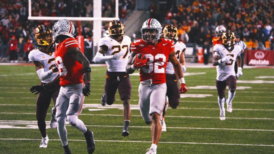 TreVeyon Henderson helps Ohio State stay unbeaten with The Game up next