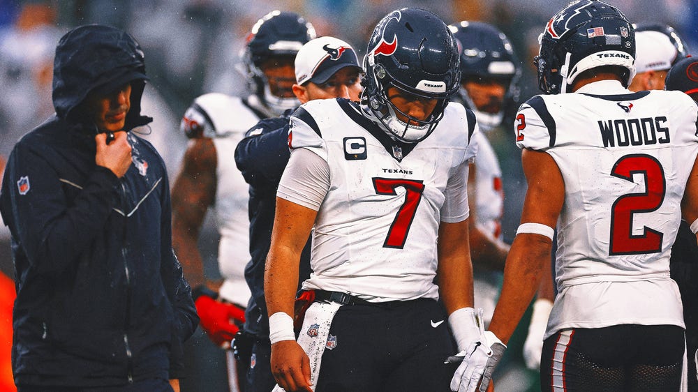 C.J. Stroud in concussion protocol after late-game blow in Texans' loss vs  Jets