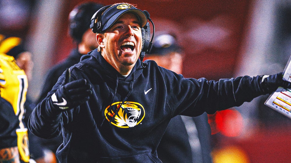 Missouri HC Eli Drinkwitz pokes fun at Michigan with Conor Stalions joke