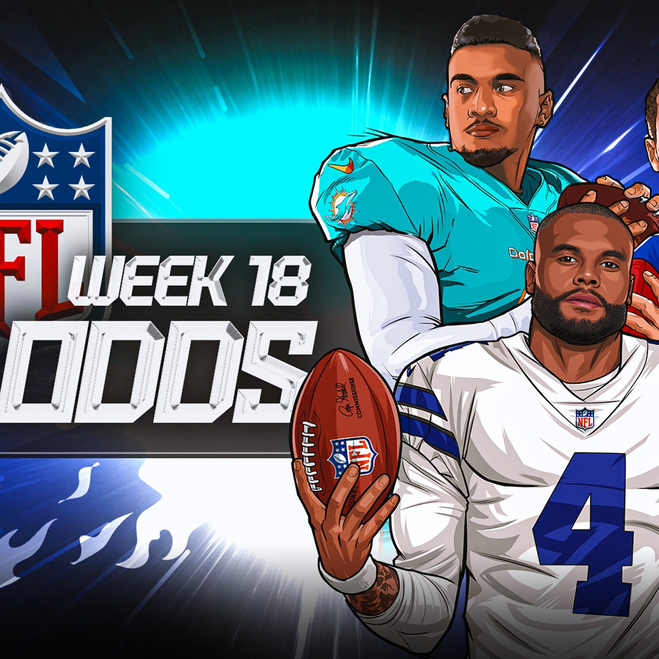2023 24 NFL Week 18 odds predictions Picks lines spreads for