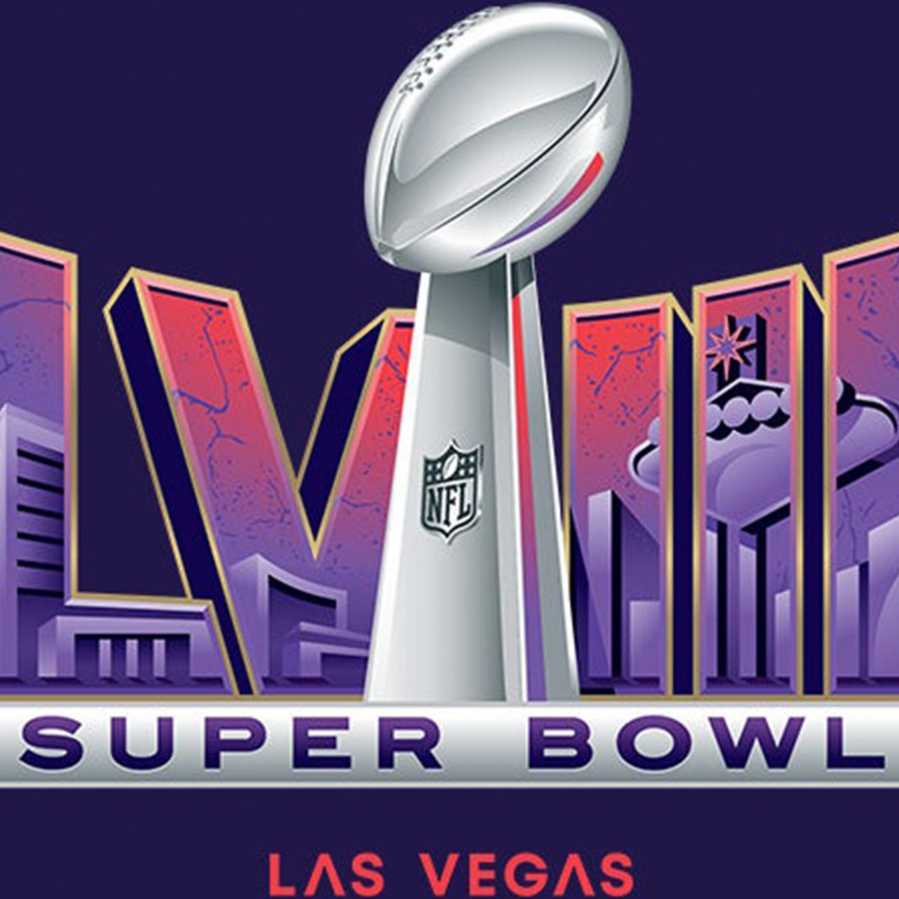 Is the Super Bowl logo predicting who will play in the game