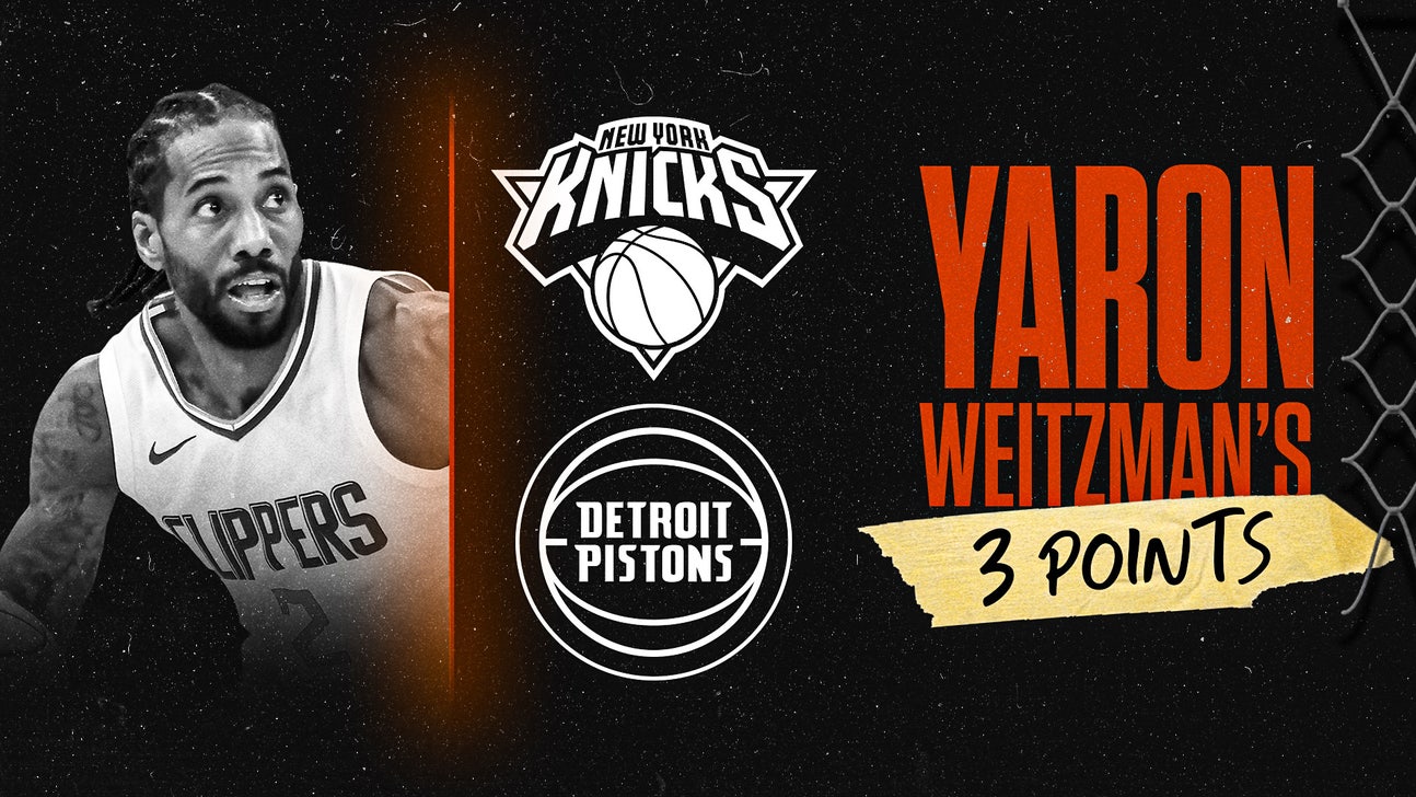 3 points: The comeback Clippers, a Knicks logjam and the lowly Pistons