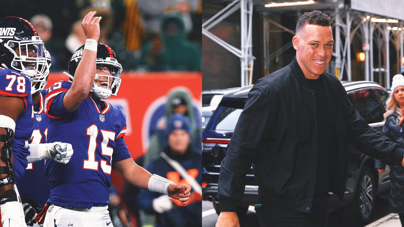 Giants QB Tommy DeVito got early Christmas present from Yankees' Aaron Judge