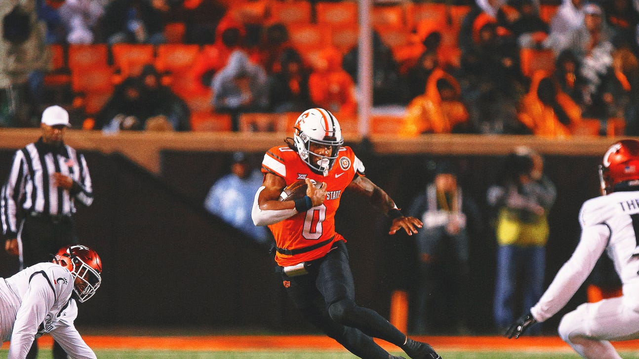 Oklahoma State RB Ollie Gordon II arrested for suspicion of DUI FOX