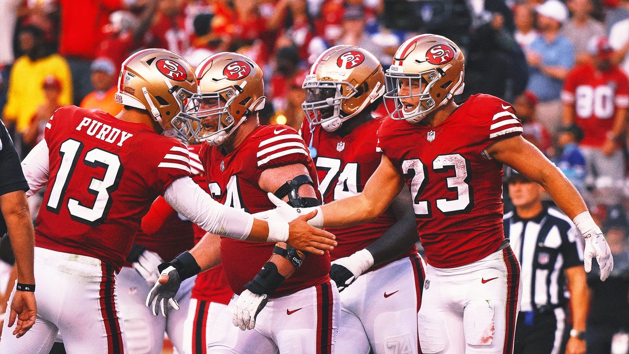 Kyle Shanahan won't play favorites among 49ers MVP candidates McCaffrey, Purdy