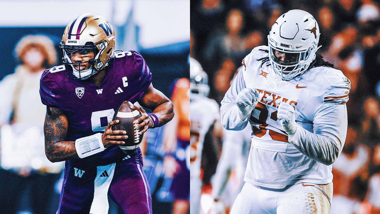 Texas' tall task: Disrupting Washington's Michael Penix Jr.