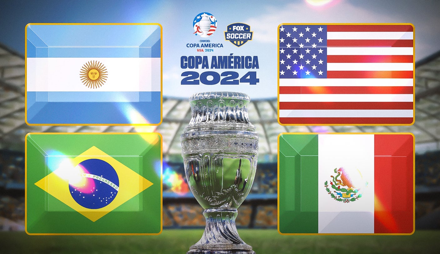 Copa America 2024: Three teams Argentina, USMNT, Mexico, Brazil