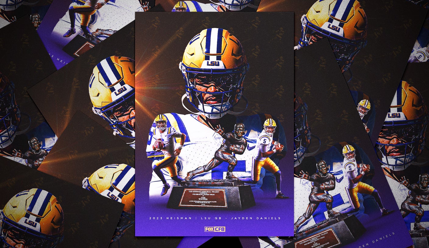 LSU Quarterback Jayden Daniels Wins 2023 Heisman Trophy With Stellar ...