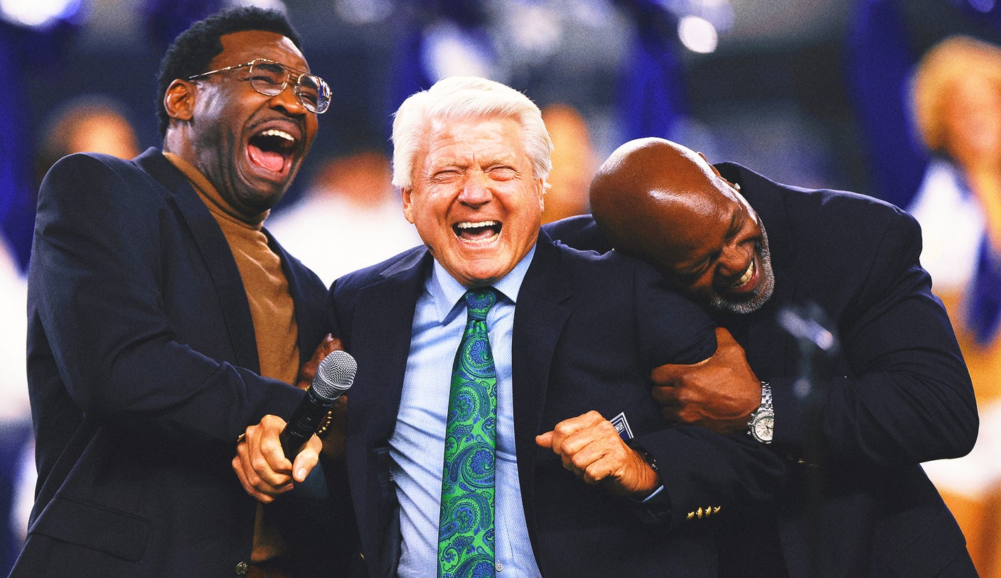 Jimmy Johnson's Emotional Induction into Dallas Cowboys Ring of Honor