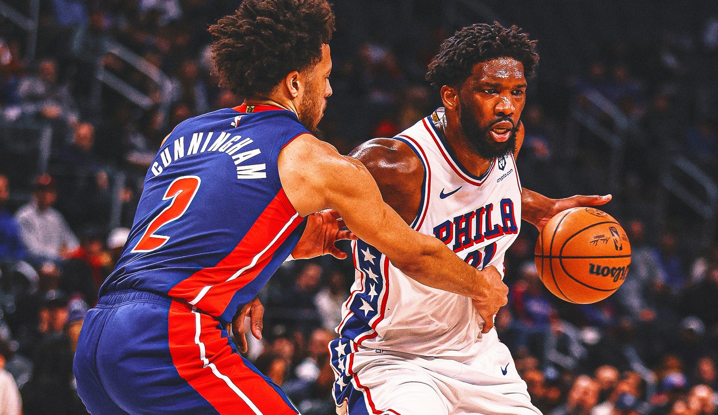 Joel Embiid Scores 41 Points In 76ers' Victory Over Pistons - BVM Sports