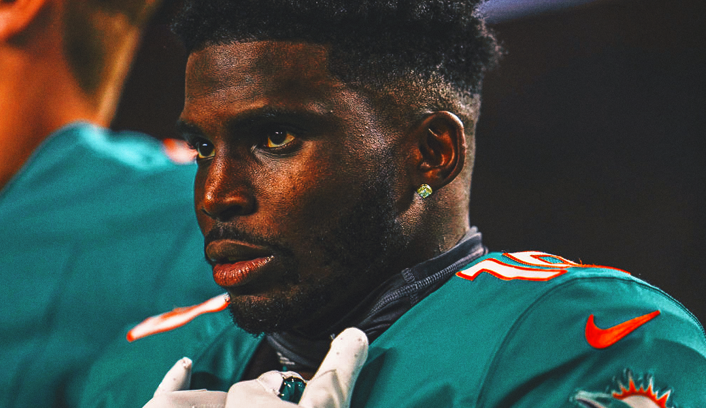 Miami Dolphins' Tyreek Hill Out With Ankle Injury Against New York Jets ...