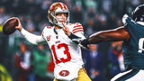 49ers, Brock Purdy avenge NFC title loss by blowing out Eagles on their turf