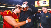 NEXT Trending Image: USC's Miller Moss presents Lincoln Riley a gift, and perhaps a dilemma