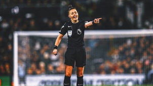 PREMIER LEAGUE Trending Image: Premier League has its first female referee as Rebecca Welch handles Fulham-Burnley