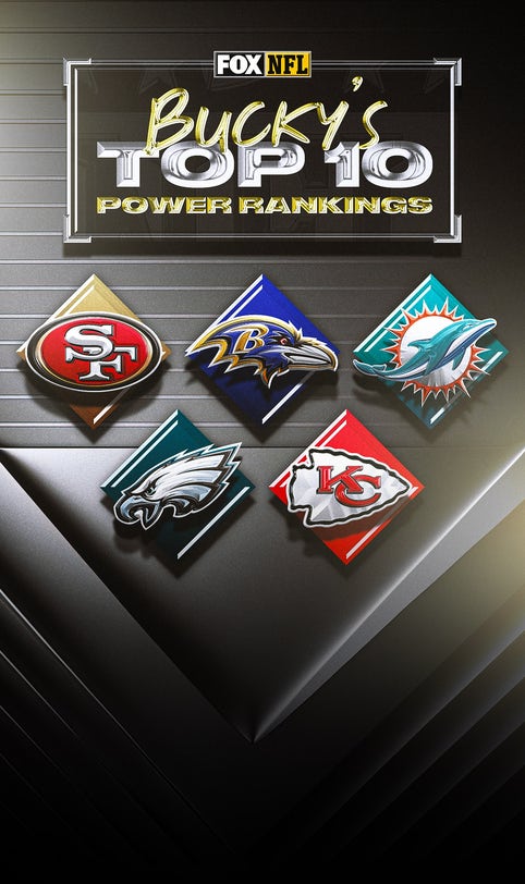 NFL top-10 rankings: 49ers new No. 1; Ravens, Dolphins rise; Eagles, Chiefs fall