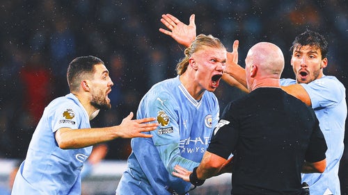 PREMIER LEAGUE Trending Image: Man City charged by English FA after Erling Haaland, others surrounded ref