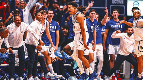 COLLEGE BASKETBALL Trending Image: Big East-Big 12 Battle: Kevin McCullar Jr. pushes Kansas past UConn in epic thriller