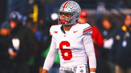 OHIO STATE BUCKEYES Trending Image: Ohio State QB Kyle McCord to enter transfer portal on first day of new window