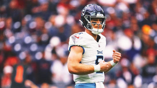 Titans QB Will Levis ruled out against Texans after exiting with foot injury