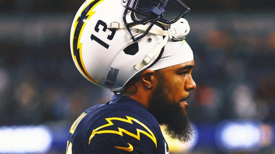 NFL receptions leader Keenan Allen out for Chargers' Thursday night game at Raiders