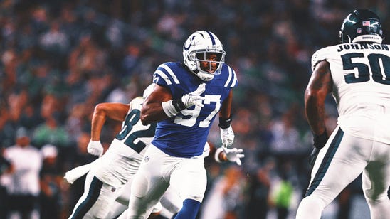 Colts' Al-Quadin Muhammad suspended 6 games for substance violation