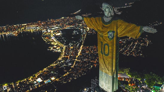 Christ the Redeemer lit in Pele shirt as Brazil honors first anniversary of his death