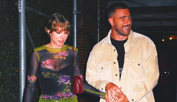 Taylor Swift opens up about relationship with Travis Kelce for first time | FOX Sports