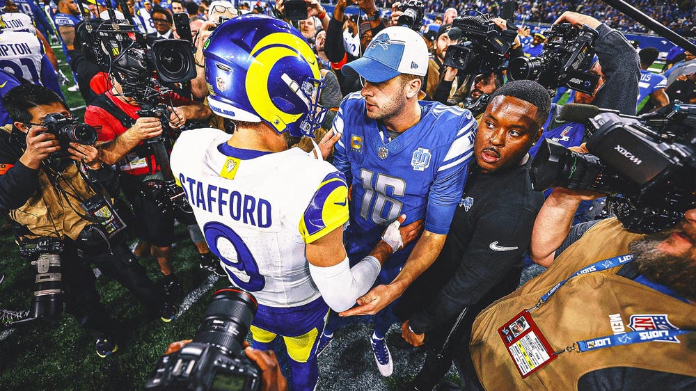 Jared Goff earns revenge over Rams; Lions grab first playoff win in 32 years