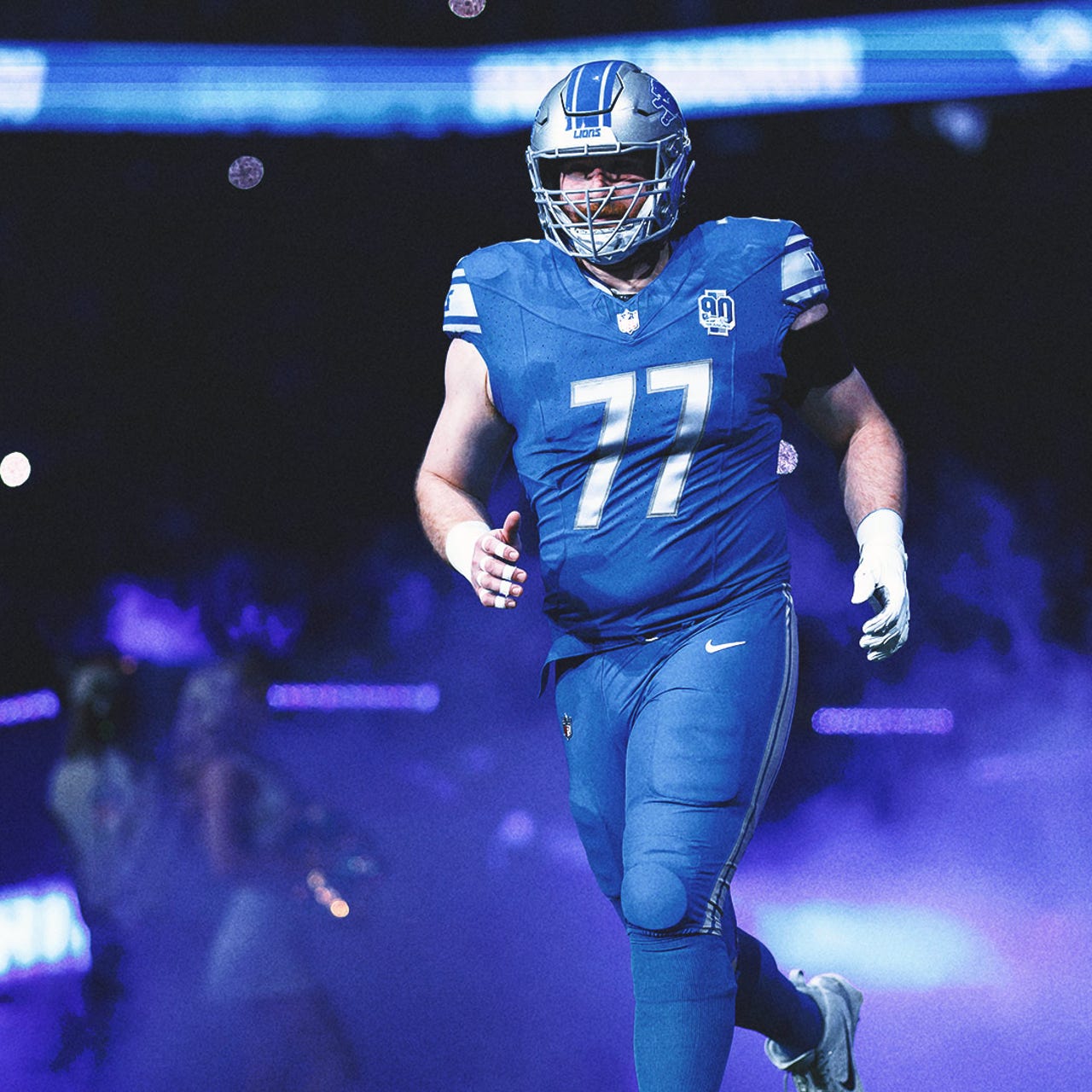 Lions' Frank Ragnow suffers knee, ankle sprains; Expected to play vs. 49ers  | FOX Sports