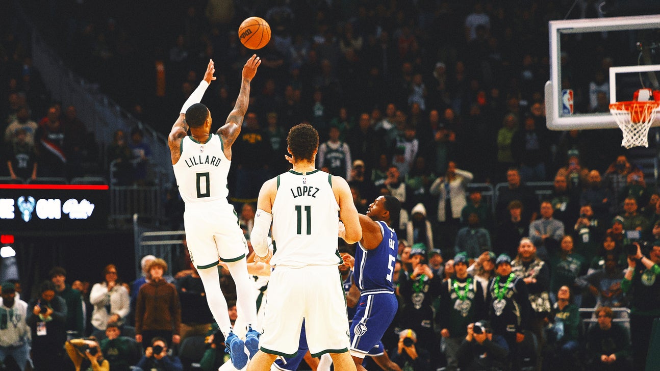 Bucks stun Kings on Damian Lillard s buzzer beating 3 pointer in