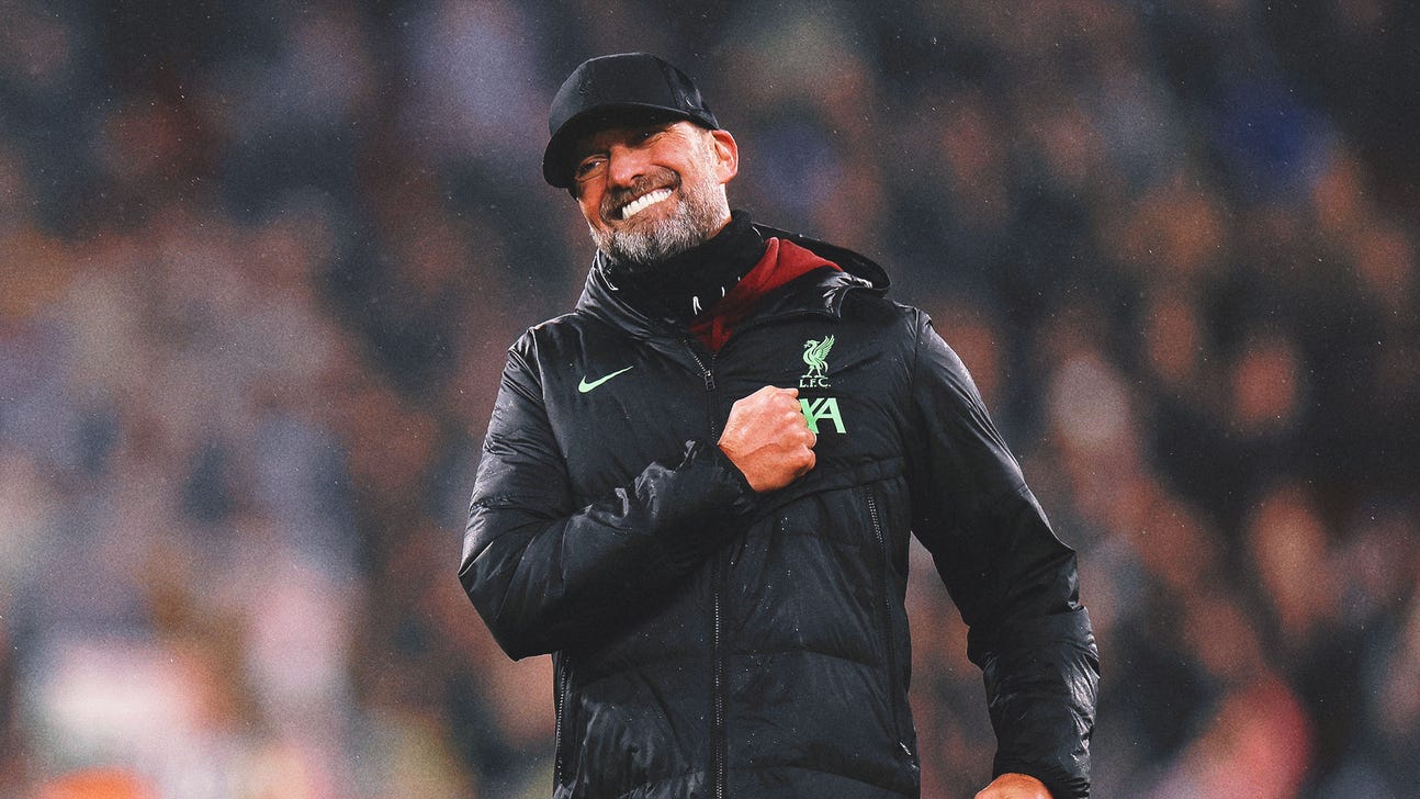 Jurgen Klopp briefly loses wedding ring in post-match Liverpool celebrations