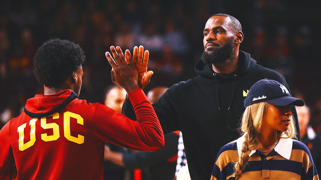 LeBron James signs with Fanatics, debuts new trading card with son Bronny