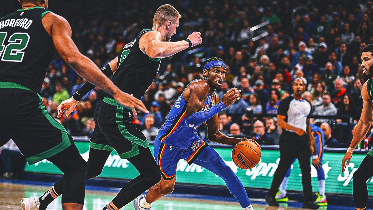 Shai Gilgeous-Alexander scores 36 as Thunder top league-leading Celtics for 5th straight win