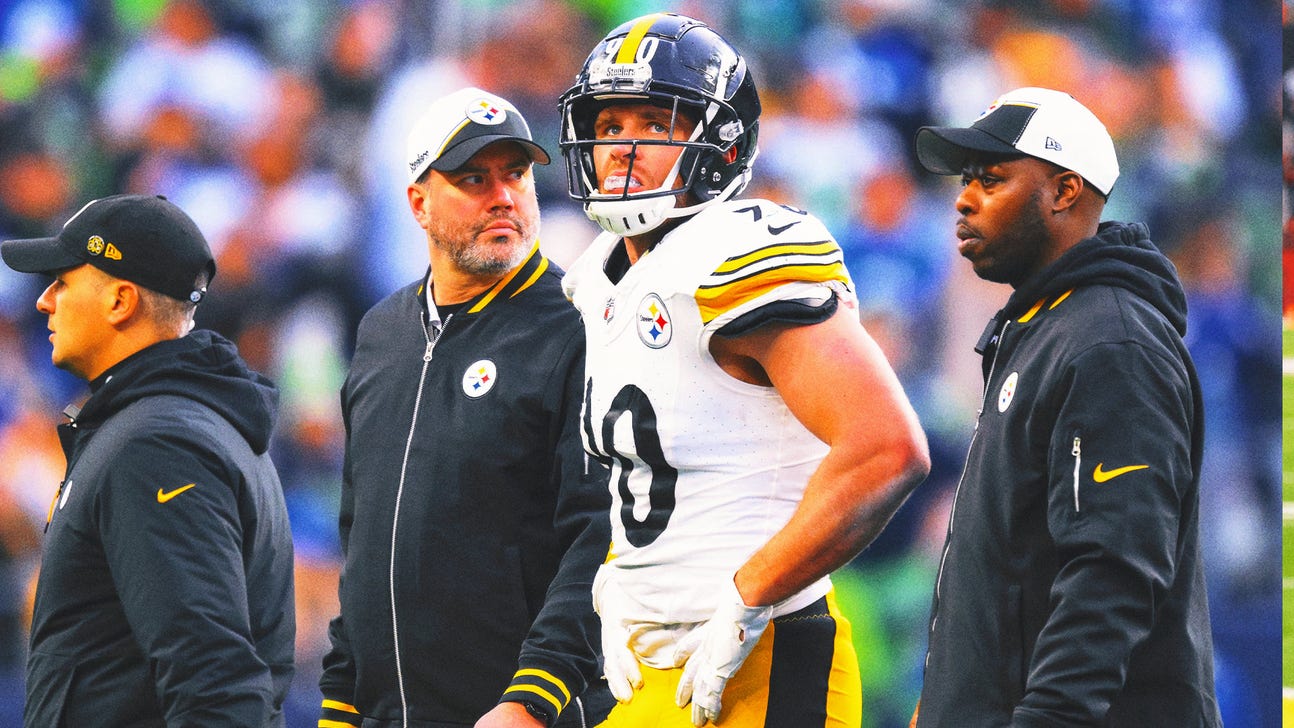 T.J. Watt out, Mason Rudolph starting for Steelers against Bills