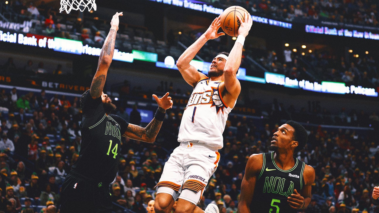 Devin Booker scores 52 points, Suns rout Pelicans 123-109