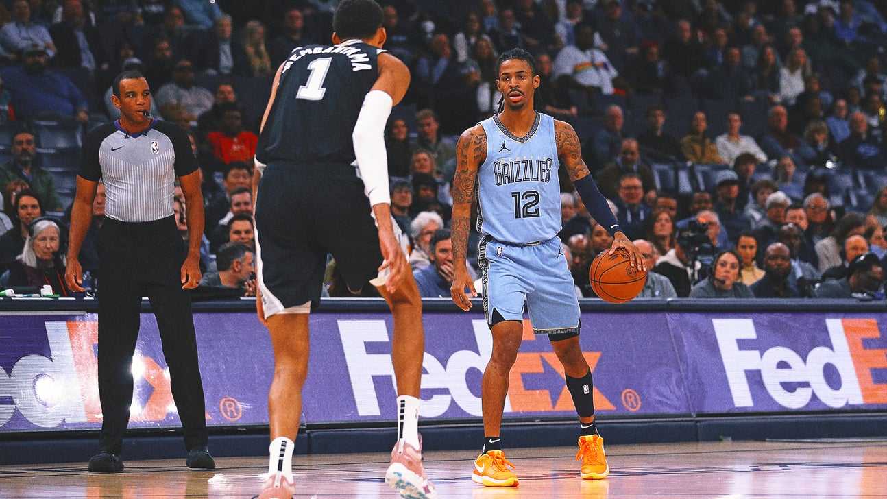 Ja Morant scores 26, dunks on Victor Wembanyama as Grizzlies beat Spurs 106-98