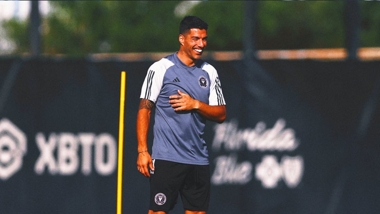 Luis Suárez training alongside Lionel Messi with Inter Miami officially underway