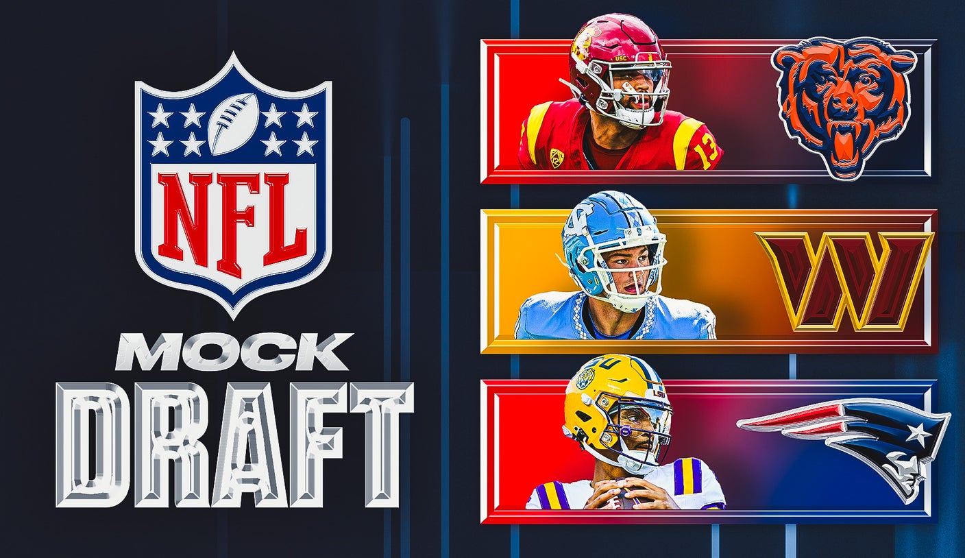 2024 NFL Mock Draft: Bears, Commanders, And Patriots Add Top-QB ...