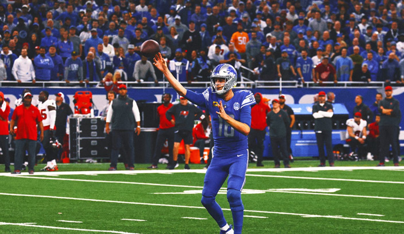 ‘Jared Goff!’ chants break out at Michigan sporting events ahead of Lions-49ers