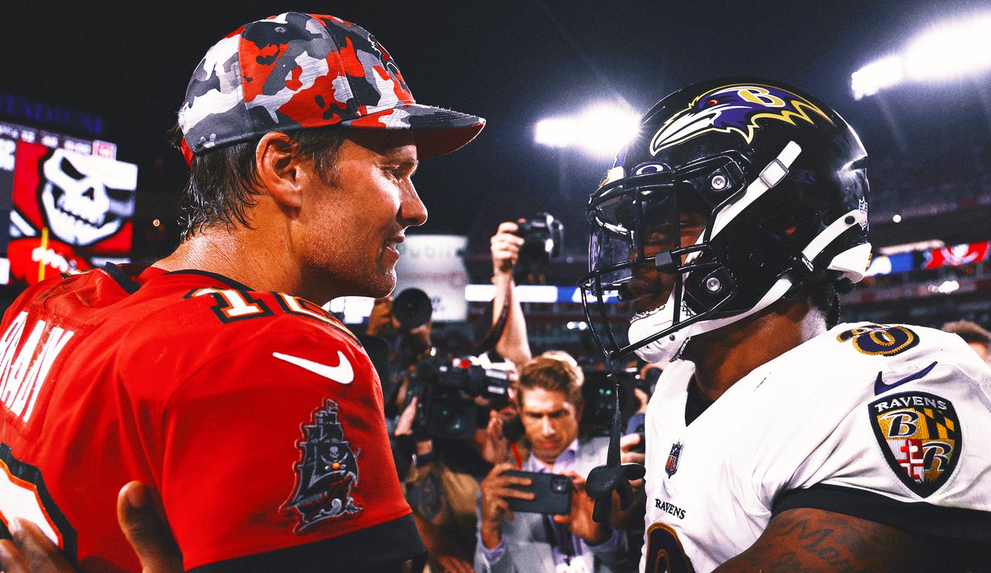 Tom Brady, Lamar Jackson Heap Praise On Each Other During Podcast ...