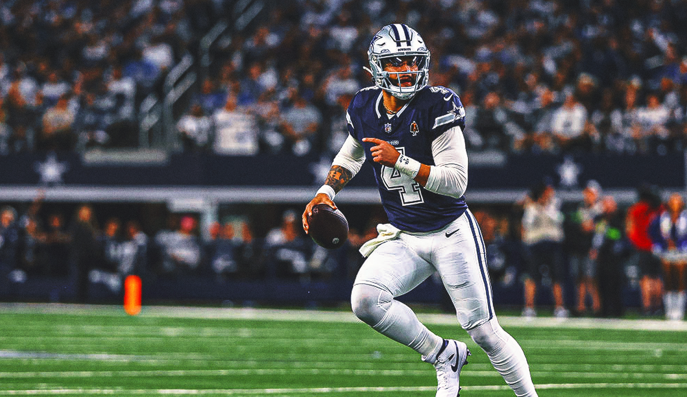 Cowboys' Dak Prescott knocked out of game at Atlanta with hamstring