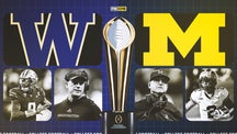 NEXT Trending Image: Michigan vs. Washington: Everything to know about CFP title game matchup
