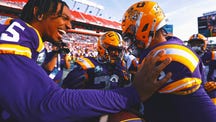 NEXT Trending Image: Garrett Nussmeier shines as Jayden Daniels' successor, No. 13 LSU beats Wisconsin 35-31 in ReliaQuest Bowl