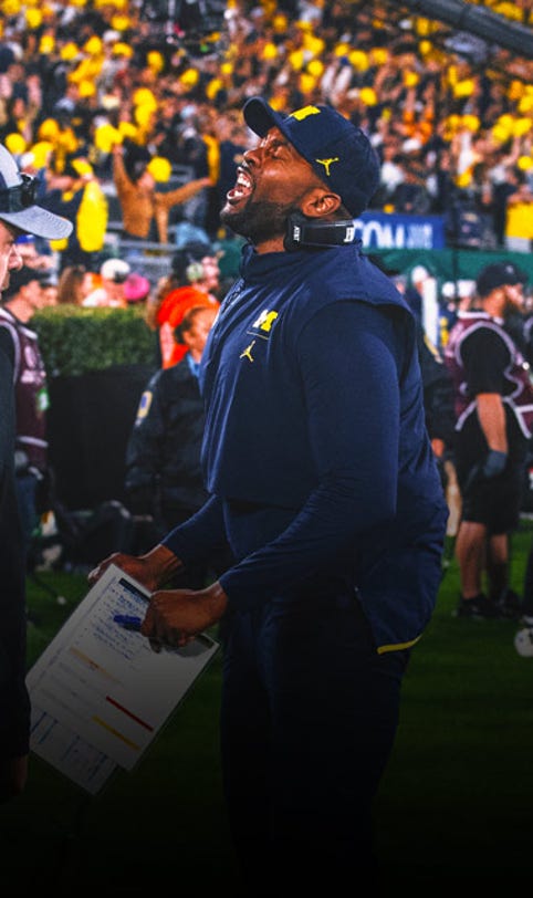 Sherrone Moore to Michigan fans: Be loud so we can 'smash everybody'