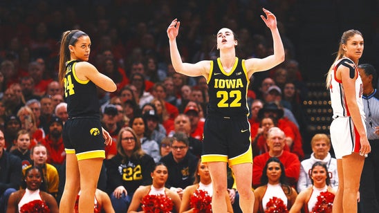 Caitlin Clark shaken up by fan collision after Ohio State stuns Iowa