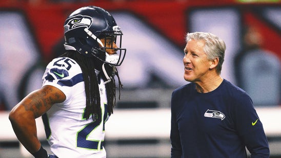 Russell Wilson, Richard Sherman attend party for ex-Seahawks coach Pete Carroll