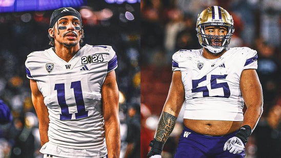 Washington duo of WR Jalen McMillan and LT Troy Fautanu declare for NFL draft