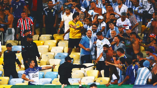Brazil, Argentina fined for fan brawl at Maracana Stadium before World Cup qualifying game