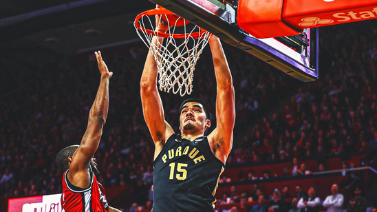 Zach Edey joins Big Ten history books as No. 2 Purdue holds off Rutgers