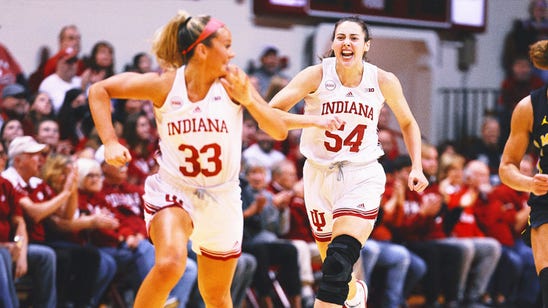 No. 14 Indiana women perfect from field in first quarter, rout Michigan 80-59 for 11th straight win